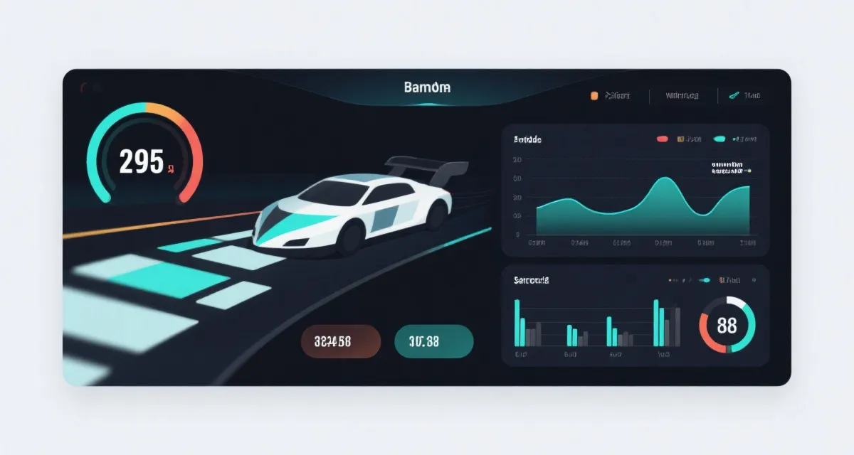 数据看板与玩法示意图